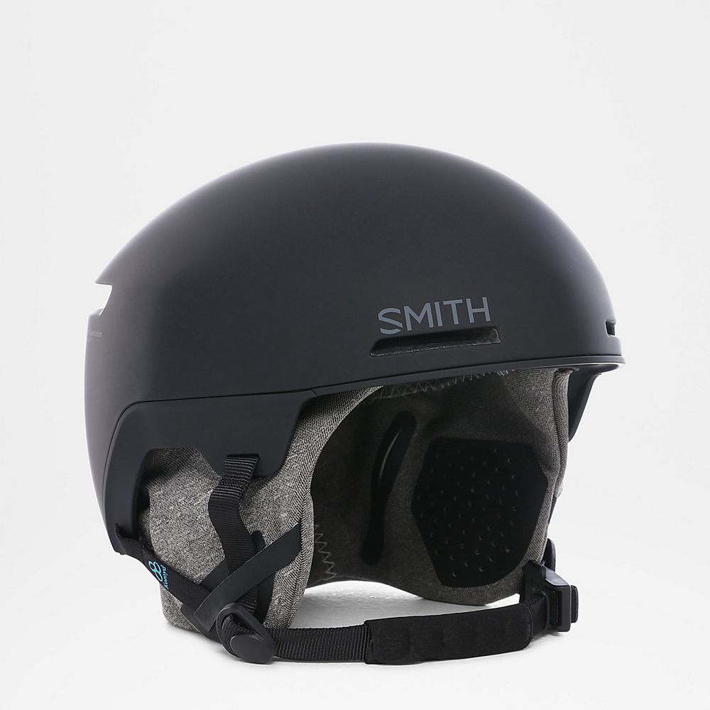 The North Face Helmet Mens Australia - The North Face Smith Code Mips Black (NFQ-462508)